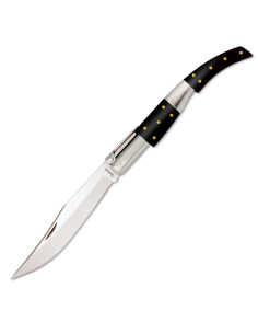 Arab ratchet knife model 00 black stamina, 7 cm blade.
