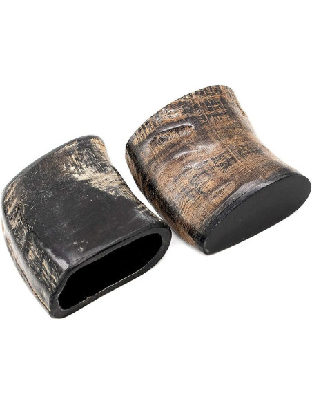 Set of 2 Viking Buffalo Horn Drinking...