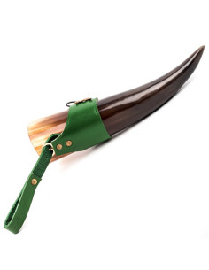 Viking Drinking Horn Lady Elegant Green Baltic (250 ml.) 2