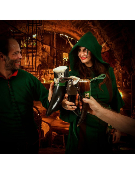 Viking Drinking Horn Lady Elegant...