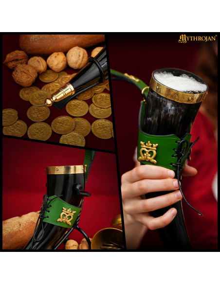 Viking Drinking Horn Elegant Lady...