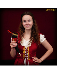 Viking drinking horn Elegant Lady model (350 ml.) 2