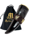 Viking Drinking Horn King of the North Brown Baltic (300 ml.)
