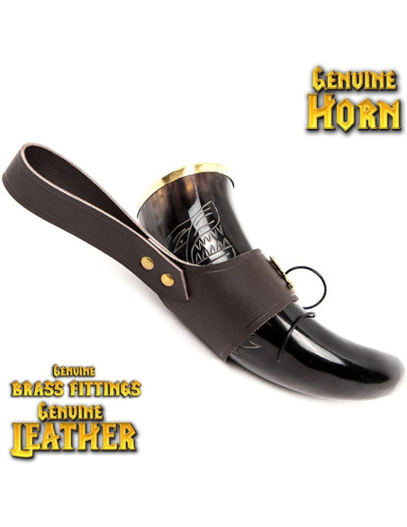 Viking Drinking Horn King of the...