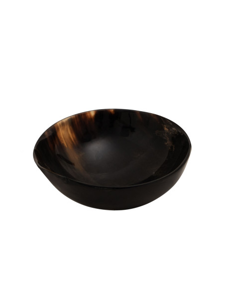 Medieval bowl made of natural antler,...