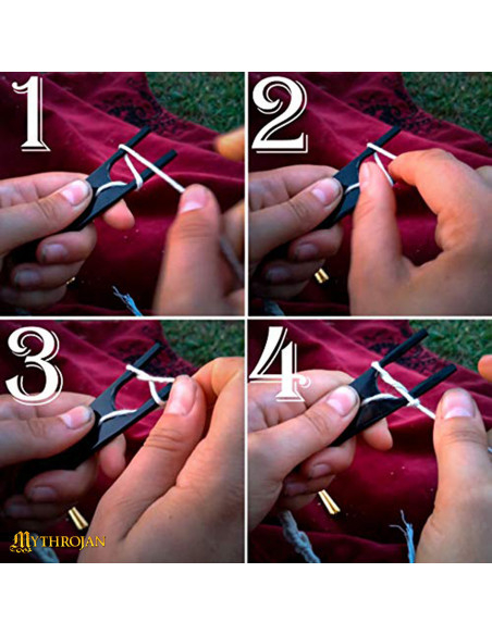 Horn rope braiding tool (10 cm.)