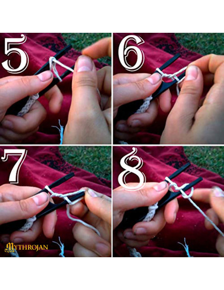 Horn rope braiding tool (10 cm.)