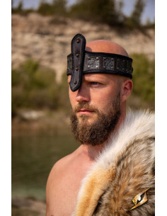 Power Headband with Nose Guard, Black