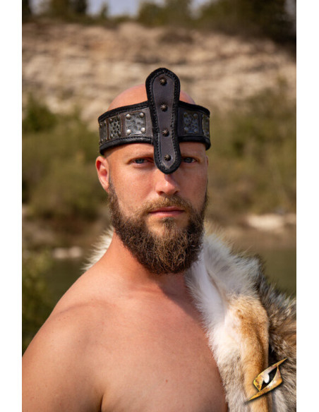 Power Headband with Nose Guard, Black