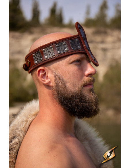 Force headband, with nose guard, dark...