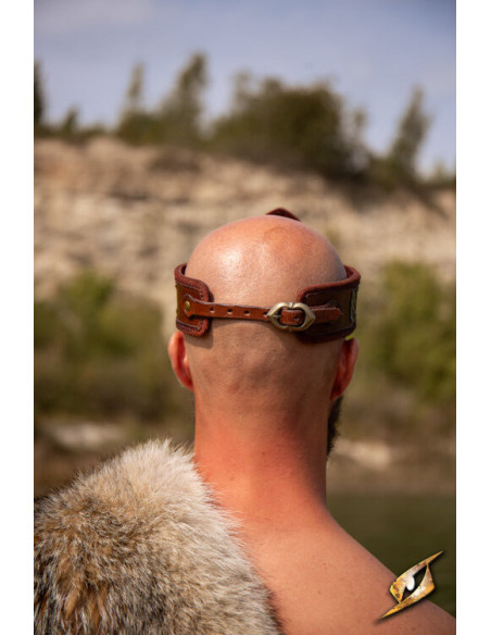 Force headband, with nose guard, dark...