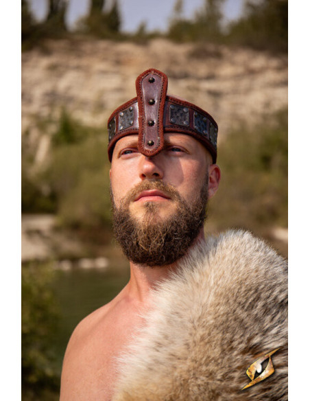 Force headband, with nose guard, dark...