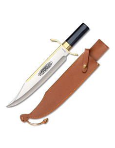 Confederate Bowie Hunting Knife, with sheath