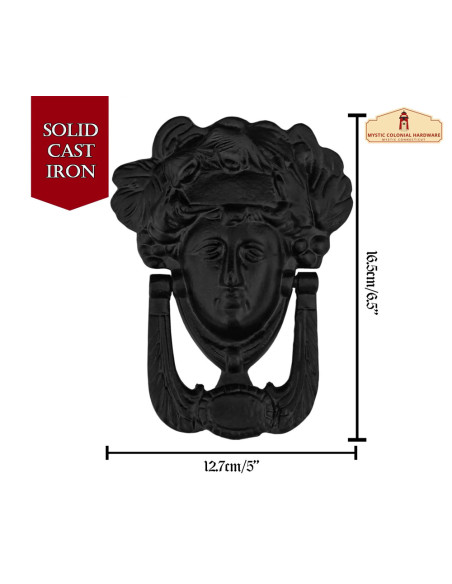 Medieval iron knocker model Goddess... Medieval iron knocker model Goddess...