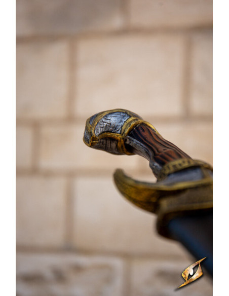 Falcata Sword in latex for LARP, 100 cm.