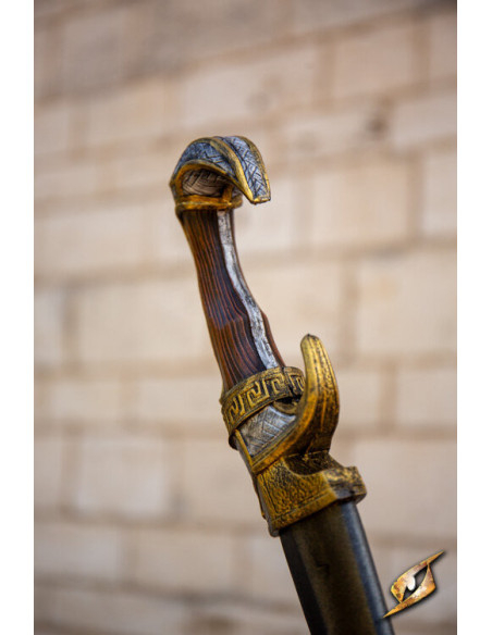 Falcata Sword in latex for LARP, 100 cm.