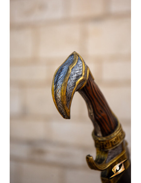 Falcata Sword in latex for LARP, 100 cm.