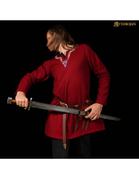 Medieval leather scabbard for...