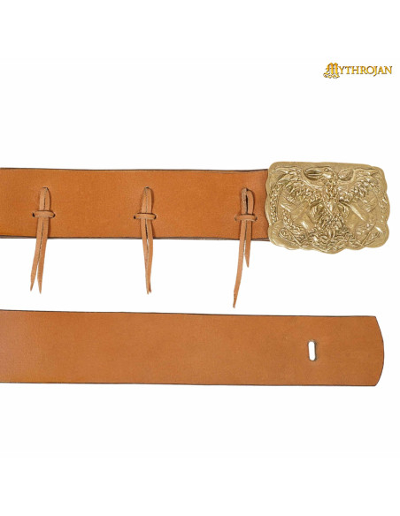 Vintage Viking belt brass buckle...