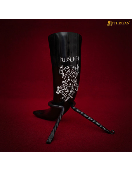 Viking drinking horn model Mjolner...