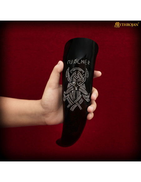 Viking drinking horn model Mjolner...