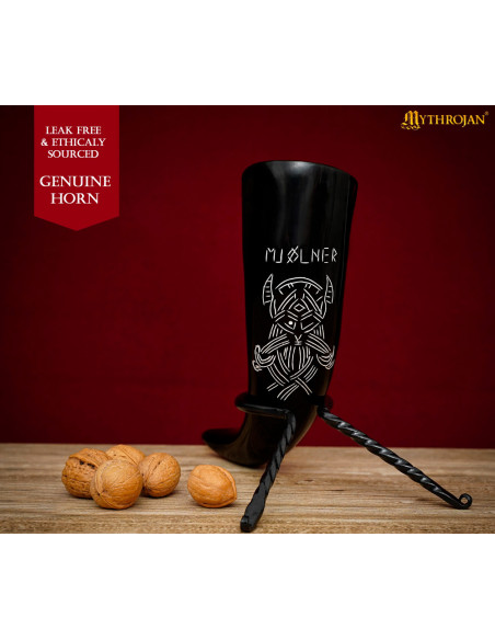 Viking drinking horn model Mjolner...