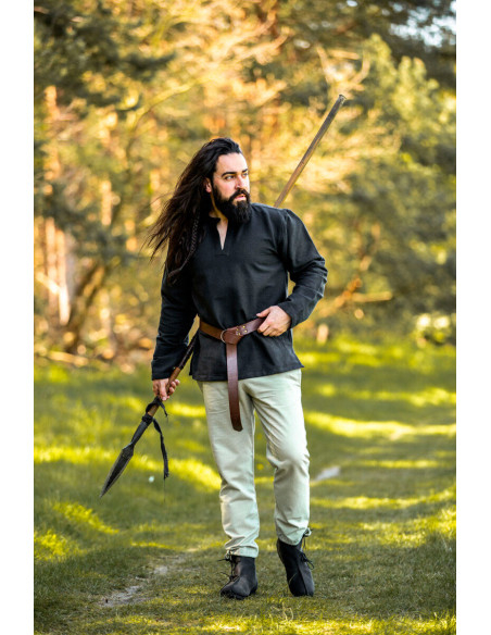 Arvo medieval trousers, hemp color