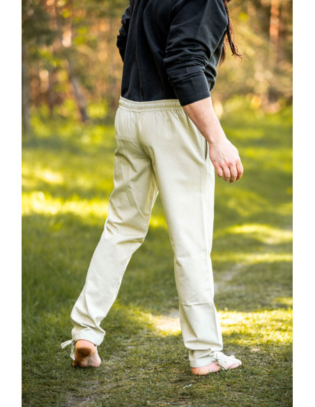 Arvo medieval trousers, hemp color
