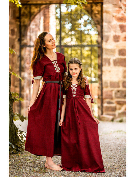 Girls Summer Medieval Dress