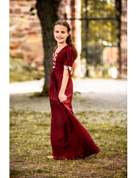 Girls Summer Medieval Dress