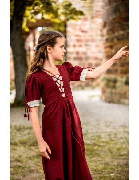 Girls Summer Medieval Dress