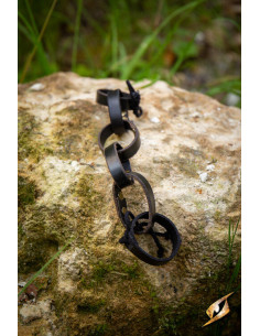 LARP and Cosplay Mace Chain, black
