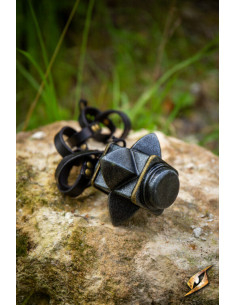 Head for Khonarr LARP and Cosplay Mace, black 2