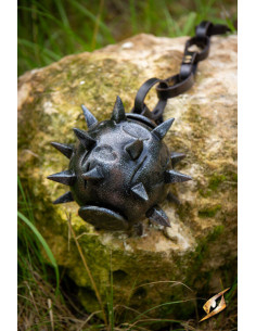 Lockard LARP and Cosplay Mace Head, black