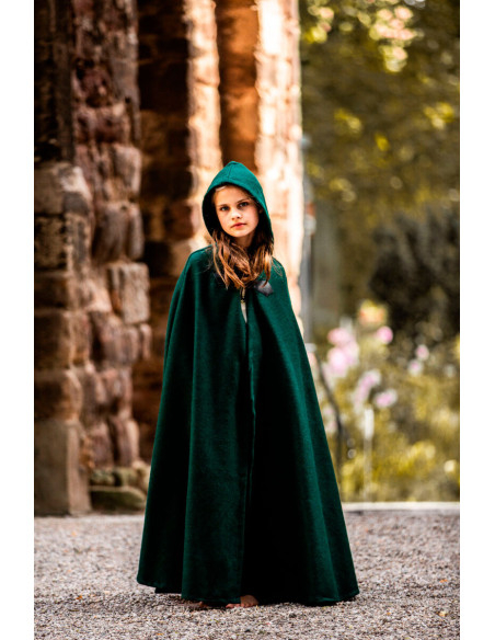 Medieval children's long cape model...