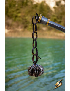 Dvalik LARP and Cosplay Mace Head, Black