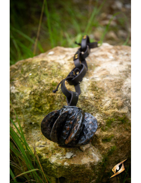 Dvalik LARP and Cosplay Mace Head, Black