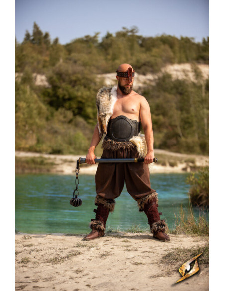 Dvalik LARP and Cosplay Mace Head, Black