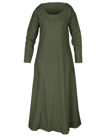 Medieval long tunic cotton model...