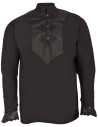 Medieval shirt model Viscardi, black color