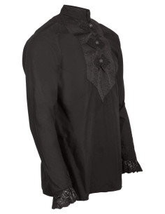 Medieval shirt model Viscardi, black color 2