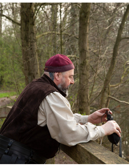 Medieval cotton hat model Gilli,...