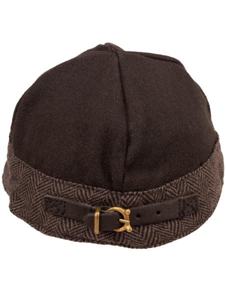 Medieval cotton cap model Gilli, dark...