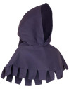 Medieval canvas gugel model Thilo, blue