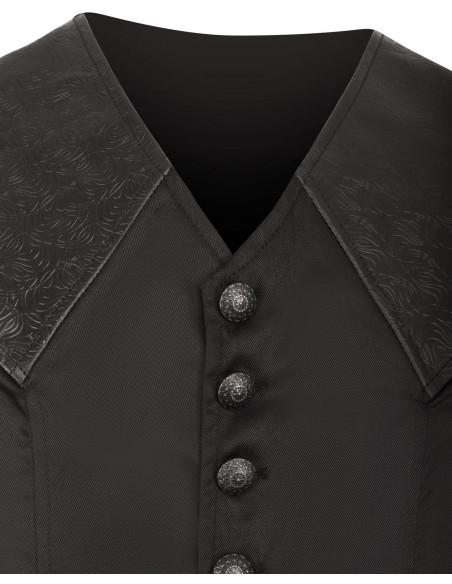 Medieval Gothic Vest model Darovin,...