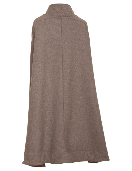 Medieval wool cloak model Ceres, gray