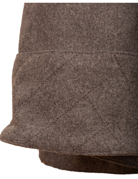 Medieval wool cloak model Ceres, gray