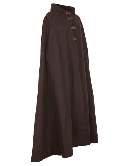Medieval cape cotton model Ceres, black