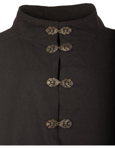 Medieval cape cotton model Ceres, black