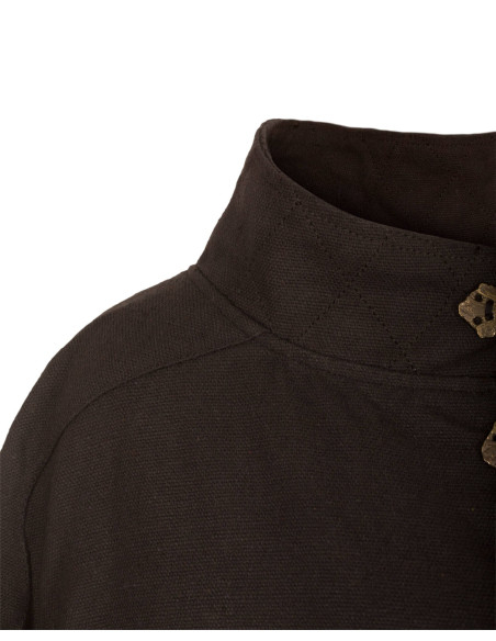 Medieval cape cotton model Ceres, black